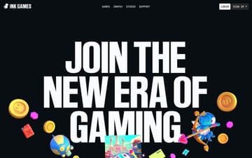 Ink Games website preview