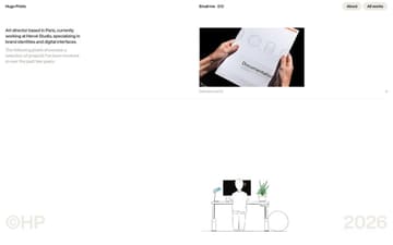 Hugo Prieto website preview