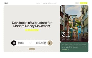 Hifi Bridge website preview