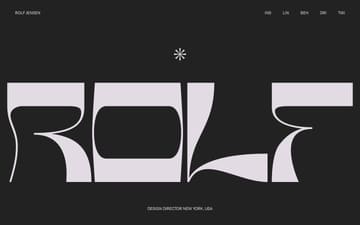 Rolf Jensen website preview