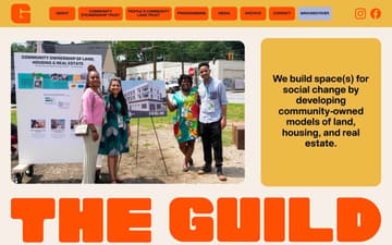 The Guild website preview