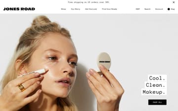 Jones Road Beauty website preview