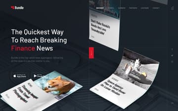 Discover | Bundle News website preview