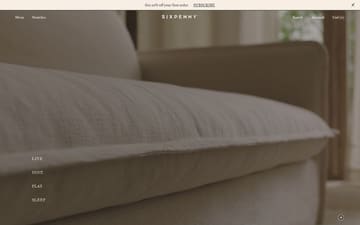 Sixpenny website preview