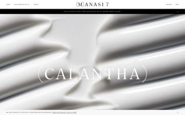 Manasi7 website preview