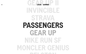 Lucas Garrido website preview