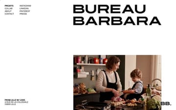 Bureau Barbara website preview