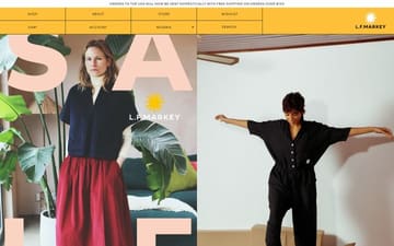 LF Markey website preview