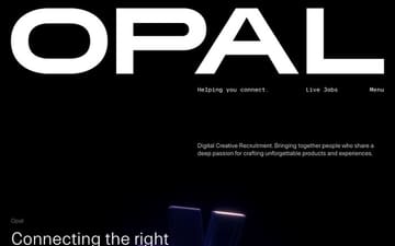Opal website preview