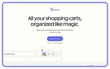 Carrot website preview