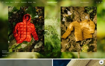 Outsiders Store website preview