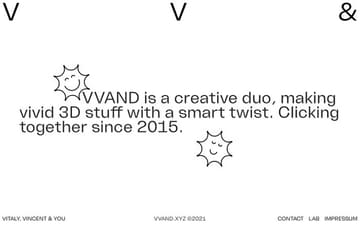 Vvand website preview