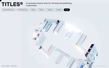 Titles website preview