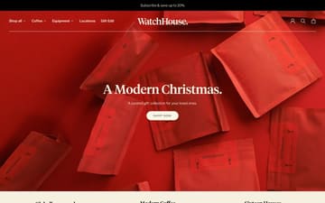 WatchHouse website preview