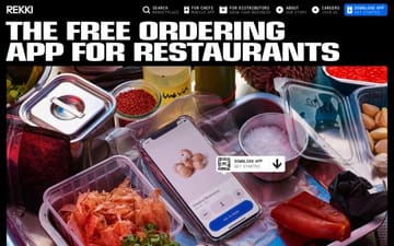 Rekki website preview