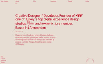 Alaa Alnuaimi website preview