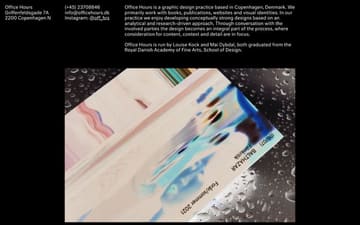 Office hours website preview