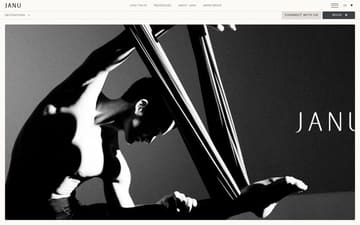 Janu website preview
