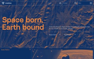 Varda website preview