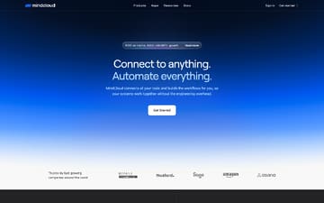 MindCloud website preview