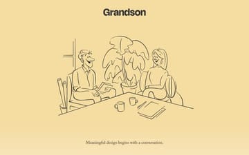 Grandson website preview