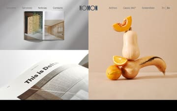 Nomon website preview