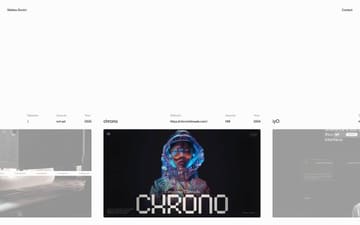 Matteo Donini website preview