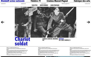 Malakoff scène nationale website preview