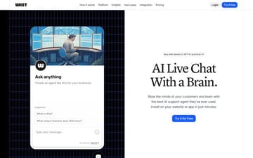 Wist website preview