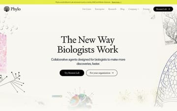 Phylo website preview