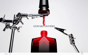 Léonard Oliviéro website preview