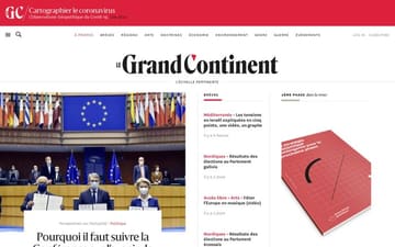 Le Grand Continent website preview