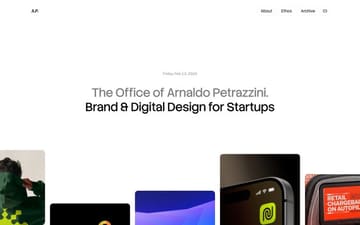 Arnaldo Petrazzini website preview