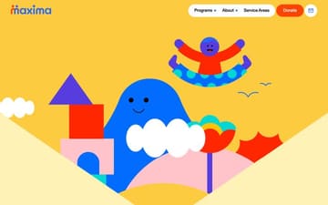 Maxima Therapy website preview
