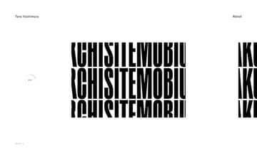 Taro Yoshimura website preview