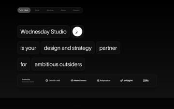 Wednesday Studio website preview