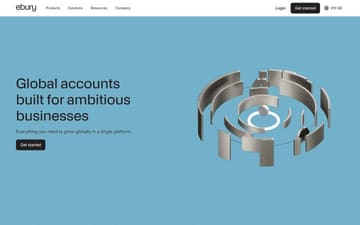 Ebury website preview