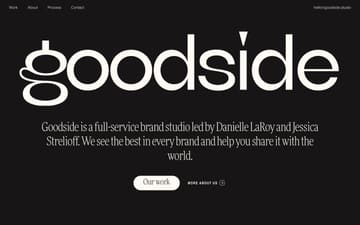 Goodside website preview