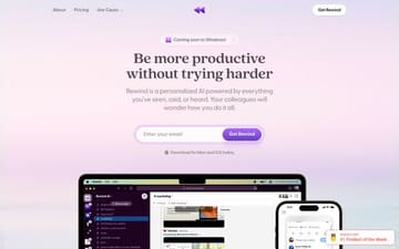 Rewind website preview