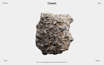 Creech website preview