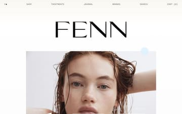 Fenn website preview