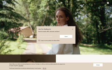 Maison Ullens website preview