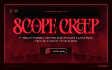 Scope Creep website preview