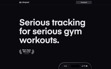Dropset website preview