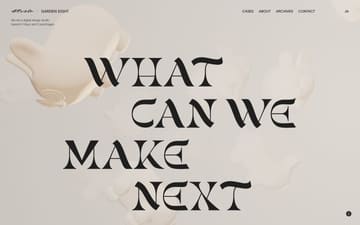 Garden Eight website preview