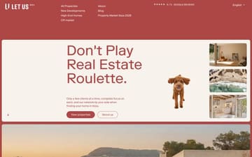 Let Us Ibiza website preview
