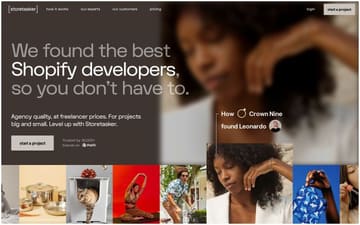 Storetasker website preview