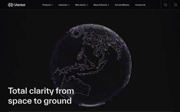 Vantor website preview