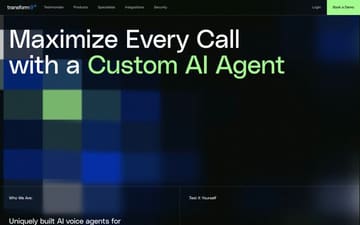 Transform9 website preview