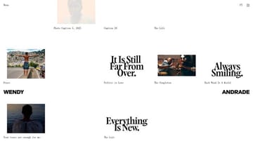 Wendy Andrade website preview